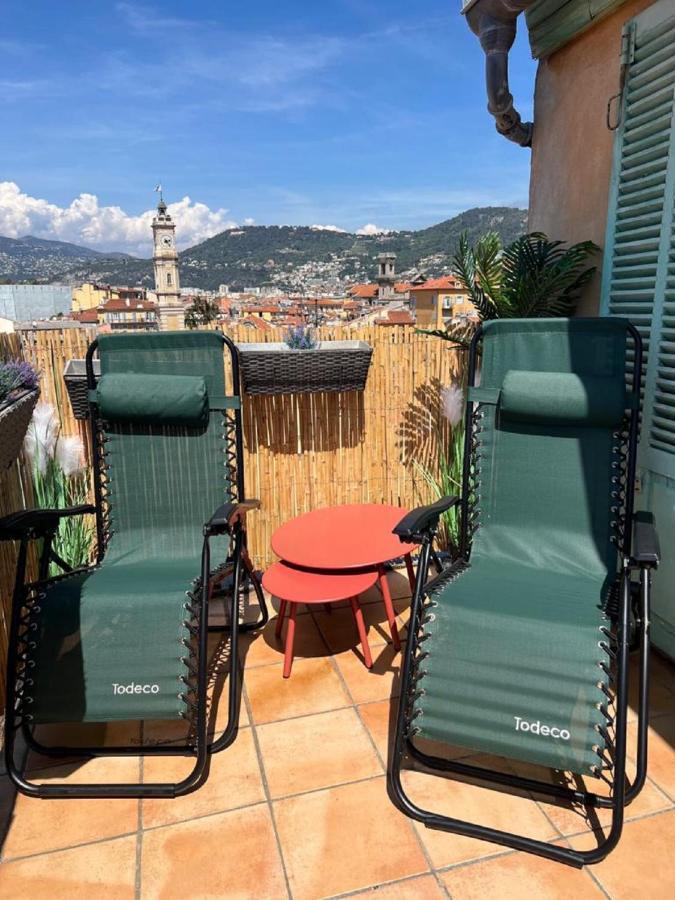 Appartement La Croix - F3, Terrasse Vue Panoramique, Vieux-nice Old Town&terrace *