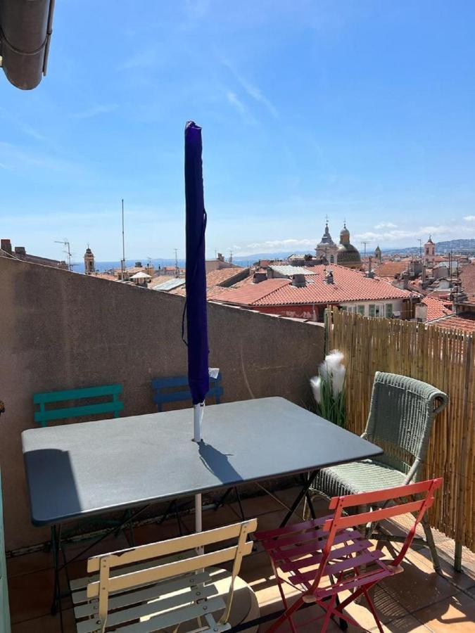 La Croix - F3, Terrasse Vue Panoramique, Vieux-nice Old Town&terrace Appartement *