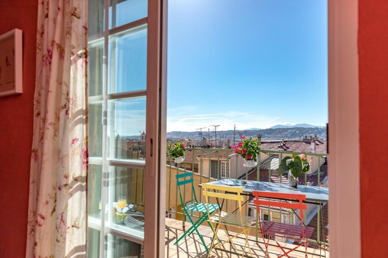 Apartment La Croix - F3, Terrasse Vue Panoramique, Vieux-nice Old Town And Terrace Nizza